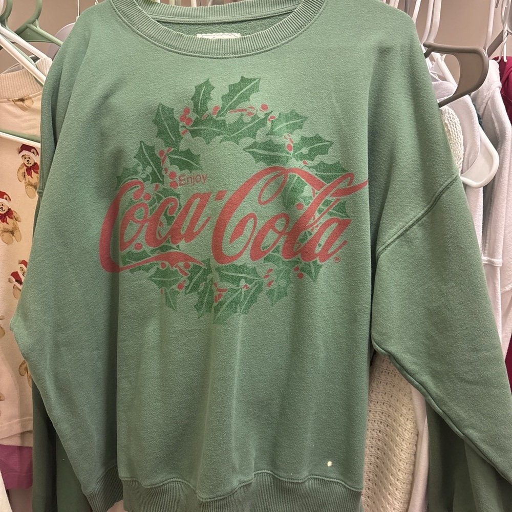 Coca Cola Green Women's Sweater